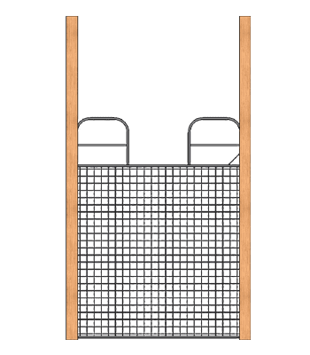 Full Swing Mesh Gate